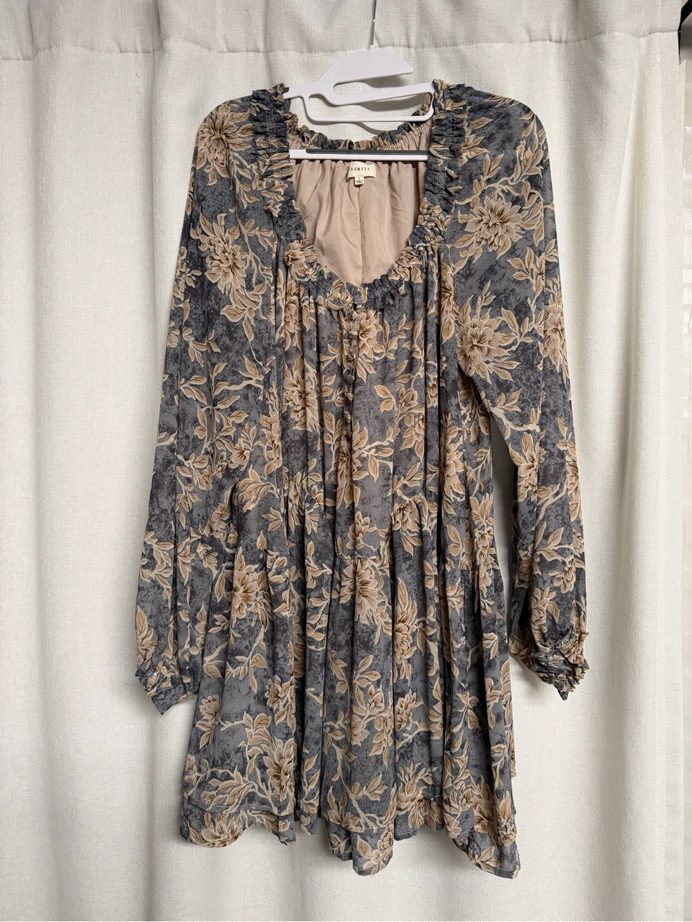 Boutique Long Sleeve Romper